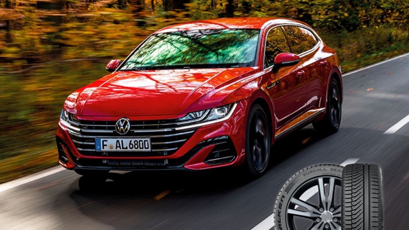 В комплектацию VW Tiguan вошли три модели шин Falken