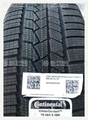 Continental ContiWinterContact TS860S SSR RunFlat 275/40 R20 106V